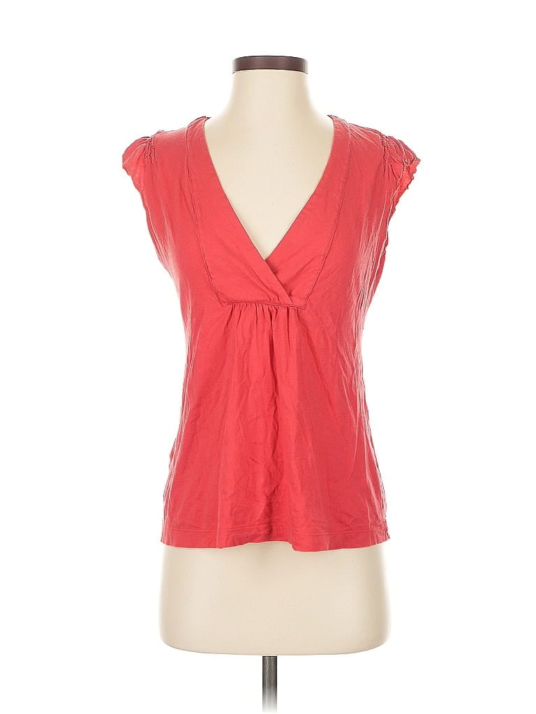 Pre-owned Bcbgmaxazria Sleeveless Blouse In Red