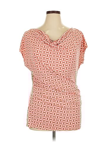 New York & Company Short Sleeve Blouse (view 1)