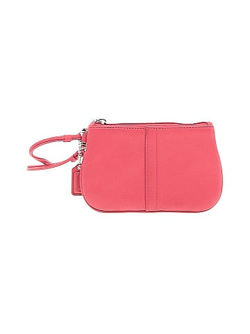 Coach Factory Leather Wristlet (view 1)