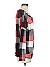 the pulse boutique Plaid Red Burgundy Pullover Sweater Size S - photo 4