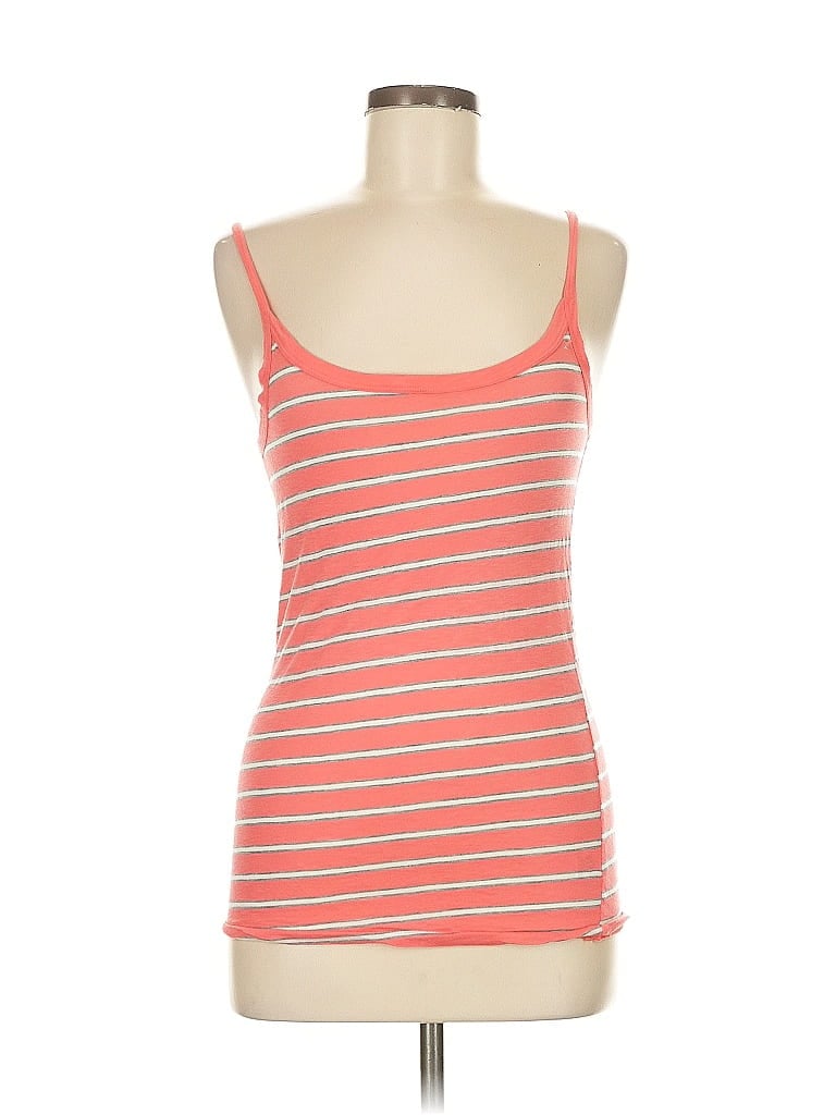 Click to view more detailed imagery on our partner's website Pre-owned Michael Stars Sleeveless Top Orange Scoop Neck Tops