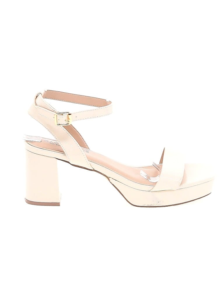 Rachel Zoe Ivory Heels Size 10 - photo 1