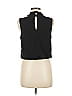 Veronica M. Black Sleeveless Blouse Size M - photo 3