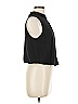 Veronica M. Black Sleeveless Blouse Size M - photo 4