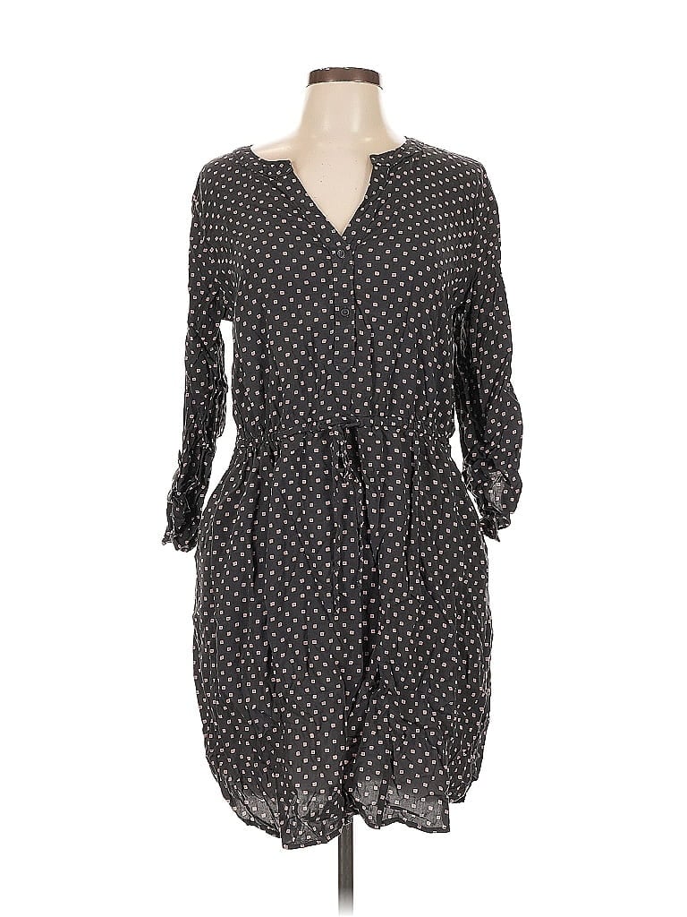 Pre-owned Ann Taylor Loft Outlet Casual Dress In Gray