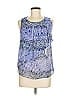 HD in Paris 100% Polyester Blue Sleeveless Blouse Size 6 - photo 1
