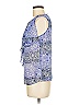 HD in Paris 100% Polyester Blue Sleeveless Blouse Size 6 - photo 5