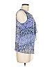 HD in Paris 100% Polyester Blue Sleeveless Blouse Size 6 - photo 4