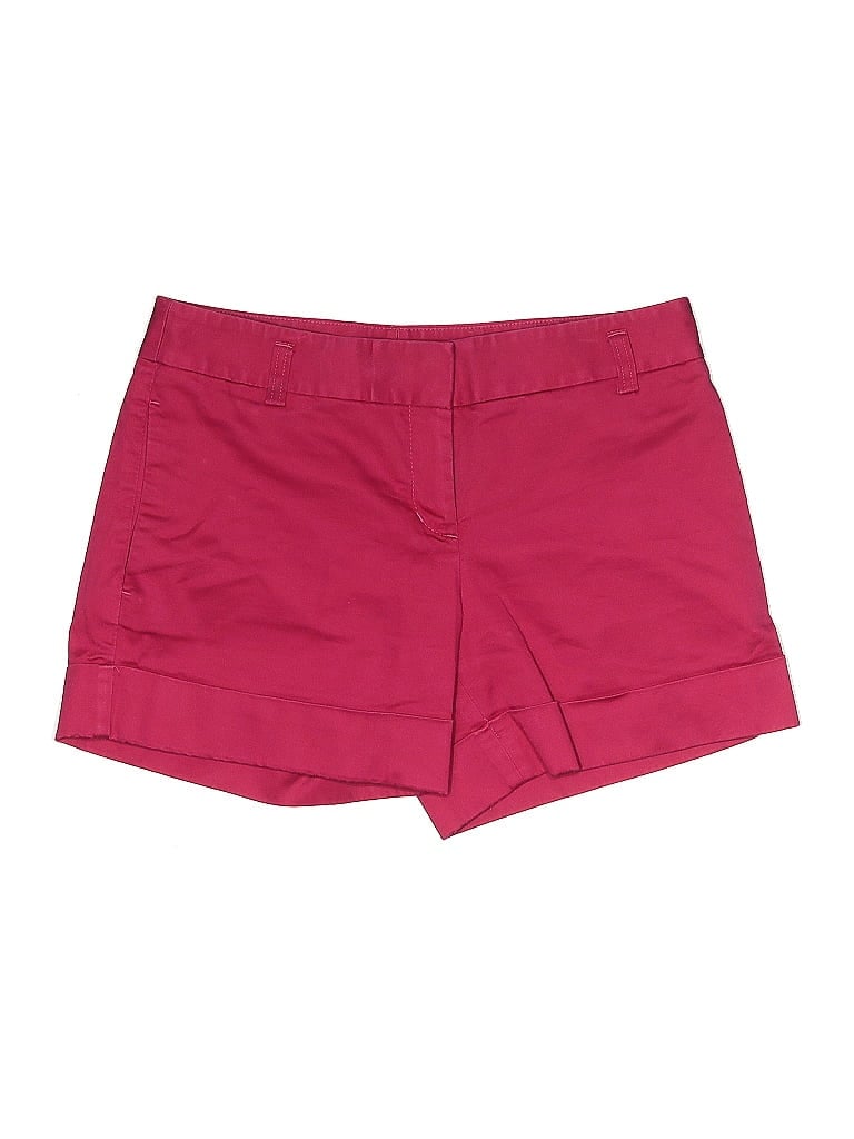 Pre-owned Express Shorts In Burgundy