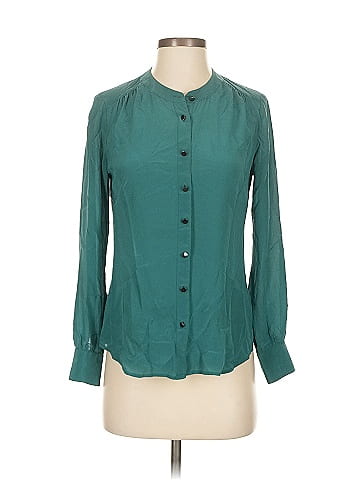 Banana Republic Long Sleeve Silk Top (view 1)