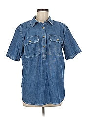 Duluth Trading Co. Short Sleeve Button Down Shirt