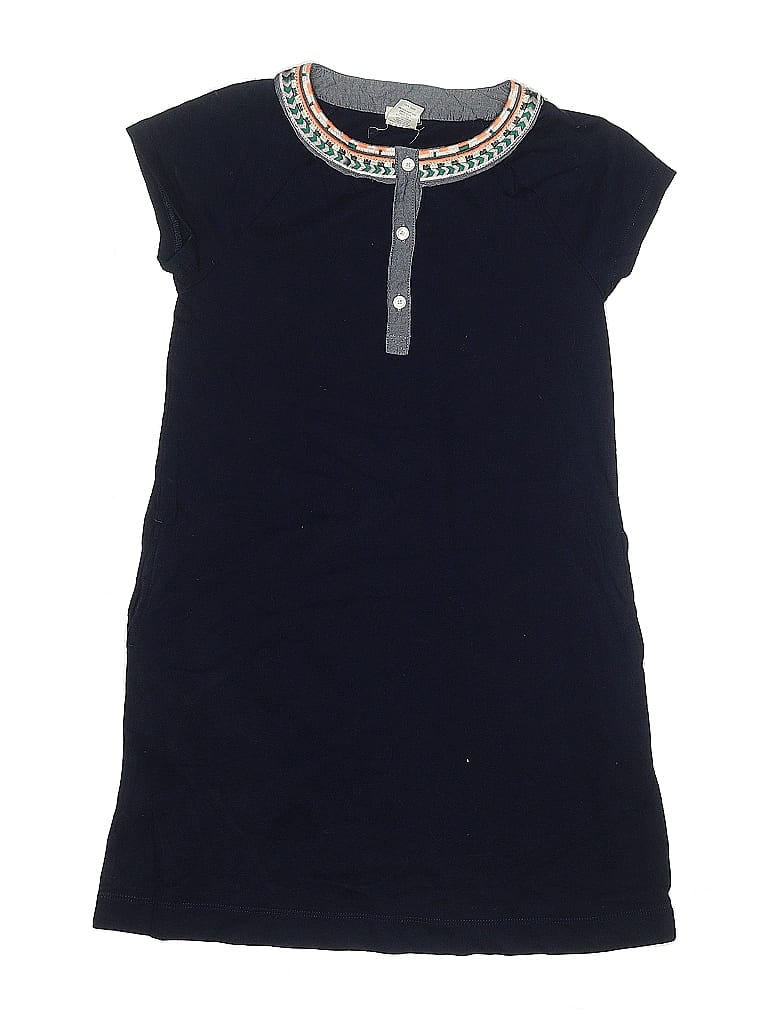 Pre-owned Crewcuts Outlet Kids' Dress In Blue