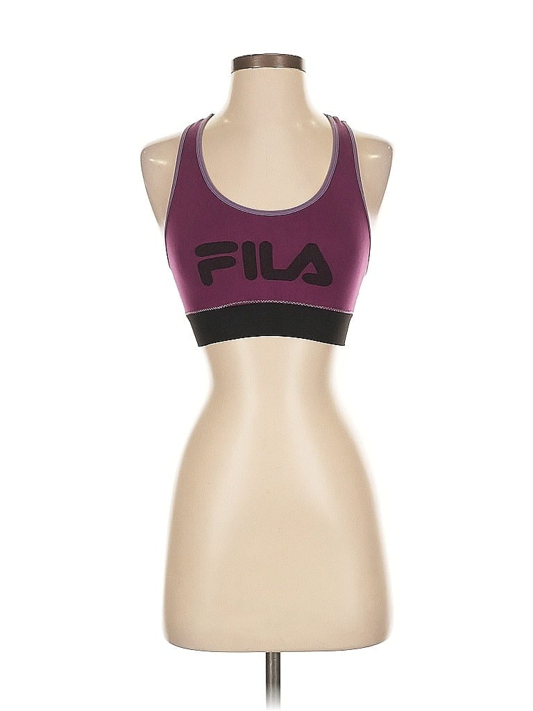 Pre-owned Flip Sports Bra In Purple