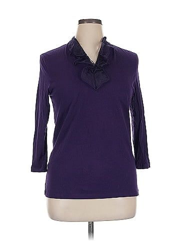 Jones New York Signature 3/4 Sleeve Top (view 1)