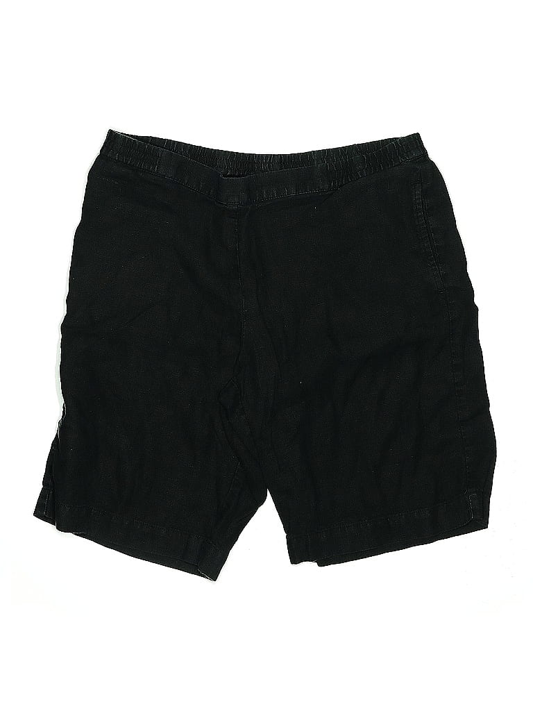 Pre-owned Jjill Cargo Shorts In Black