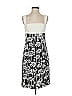 Worth Graphic Ivory Black Casual Dress Size 4 - photo 1