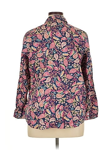 Talbots Outlet Long Sleeve Button-Down Shirt (view 2)