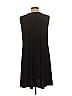 AK Anne Klein Solid Black Casual Dress Size L - photo 2