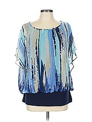 Jm Collection 3/4 Sleeve Blouse