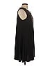 AK Anne Klein Solid Black Casual Dress Size L - photo 3