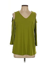 Susan Graver 3/4 Sleeve Top