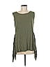 One A Green Sleeveless Top Size M - photo 1