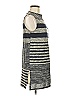 Left Coast by Dolan Stripes Gray Casual Dress Size M - photo 3