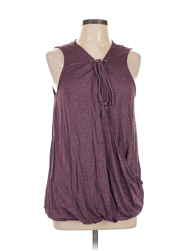 Jennifer Lopez Burgundy Casual Dress Size L - photo 1
