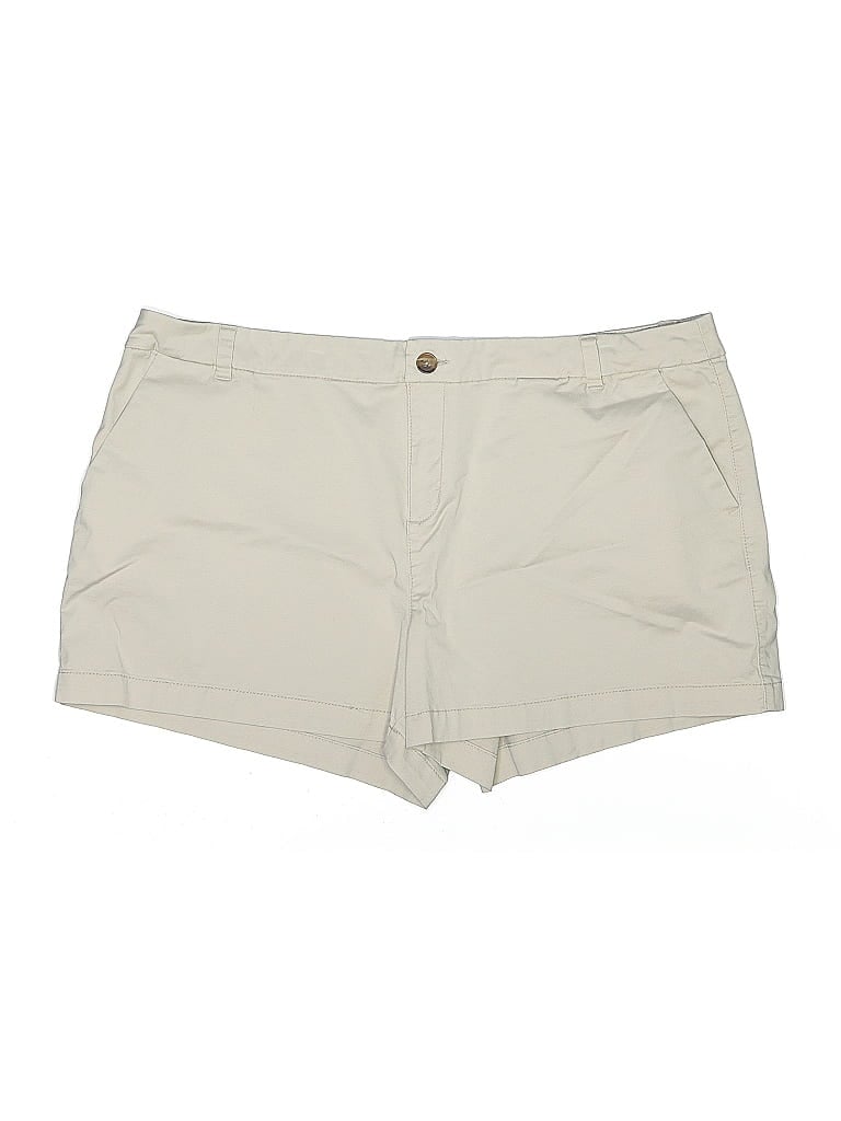 Pre-owned Style & Co Khaki Shorts In White