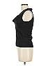 Cache Black Sleeveless Silk Top Size M - photo 4