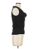 Cache Black Sleeveless Silk Top Size M - photo 3