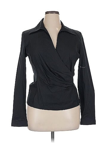 Newport News Long Sleeve Blouse (view 1)