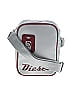 Diesel 100% Leather White Gray Leather Crossbody Bag One size - photo 1