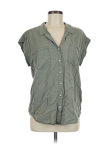 Jachs Girlfriend Sleeveless Button-Down Shirt (view 1)