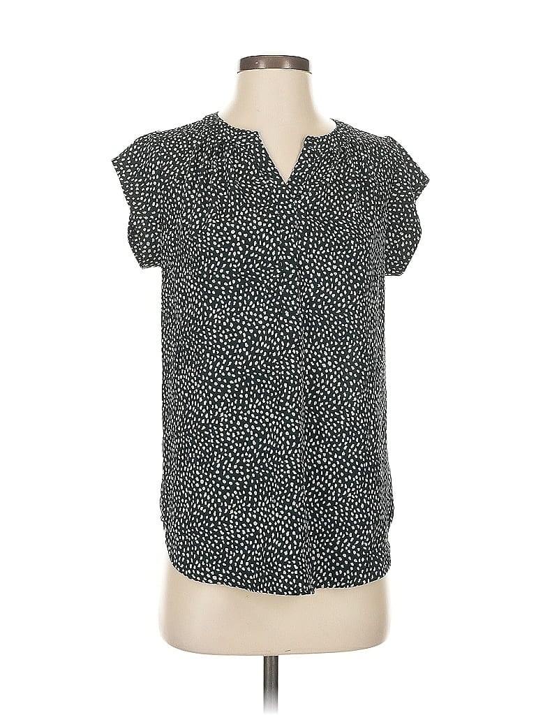 41HAWTHORN Pre-owned Short Sleeve Blouse In Black