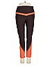 Xersion Color Block Orange Active Pants Size S - photo 1