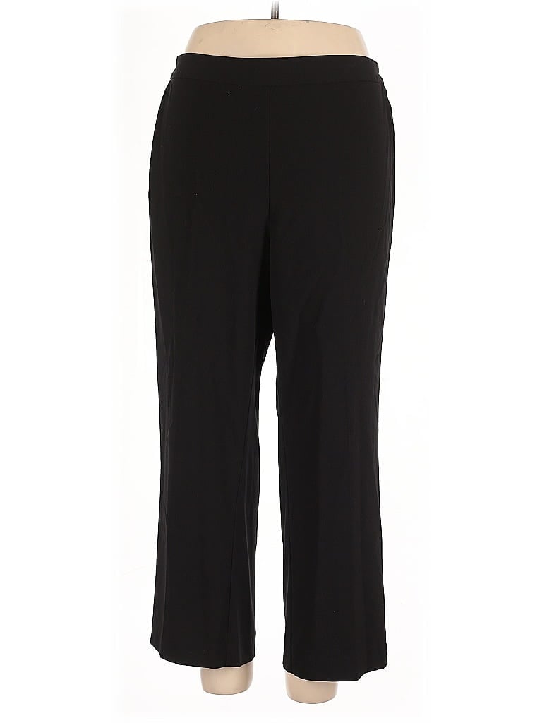 Catherines Black Dress Pants Size 16 (petite) - photo 1