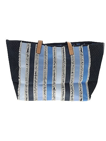 Vera Bradley Cool Stripe Fringed Tote (view 1)