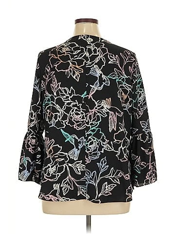 Apt. 9 3/4 Sleeve Blouse (view 2)