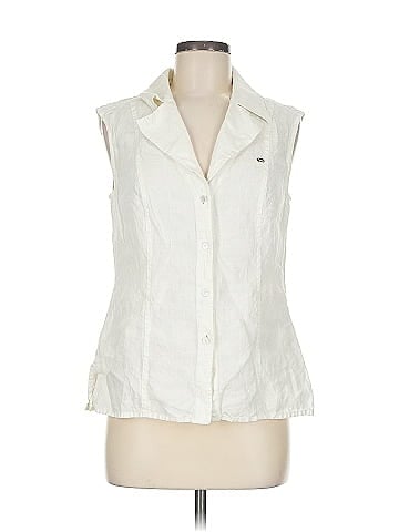 Escada Sleeveless Button-Down Shirt (view 1)