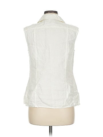 Escada Sleeveless Button-Down Shirt (view 2)