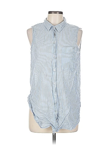 BeachLunchLounge Sleeveless Button-Down Shirt (view 1)