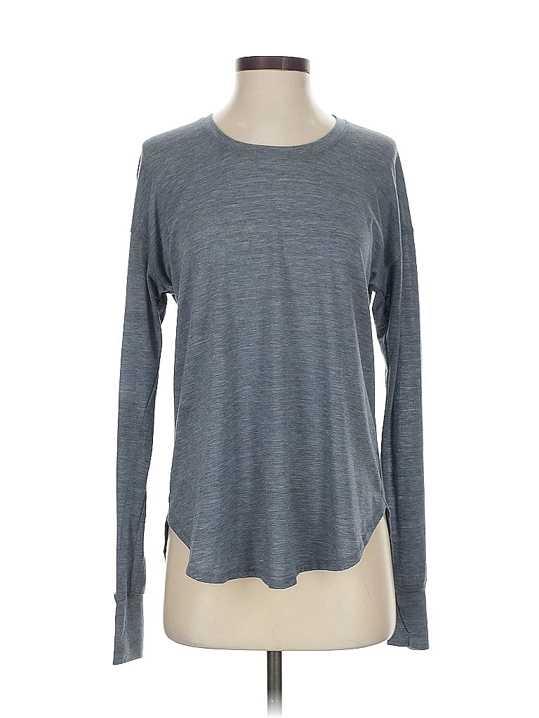 Pre-owned All In Motion Long Sleeve T-shirt In Gray