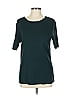 Tahari by ASL Teal 3/4 Sleeve T-Shirt Size L - photo 1