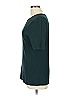 Tahari by ASL Teal 3/4 Sleeve T-Shirt Size L - photo 4