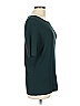 Tahari by ASL Teal 3/4 Sleeve T-Shirt Size L - photo 3