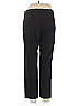 JM Collection Solid Black Active Pants Size Lg short  - photo 2