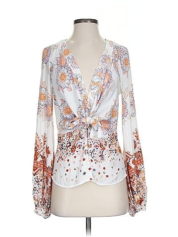 Free People 3/4 Sleeve Blouse (view 1)