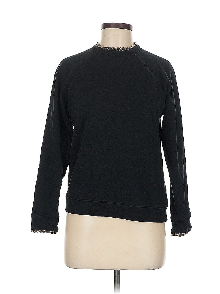 Pre-owned J.crew Factory Store Sweatshirt In Black