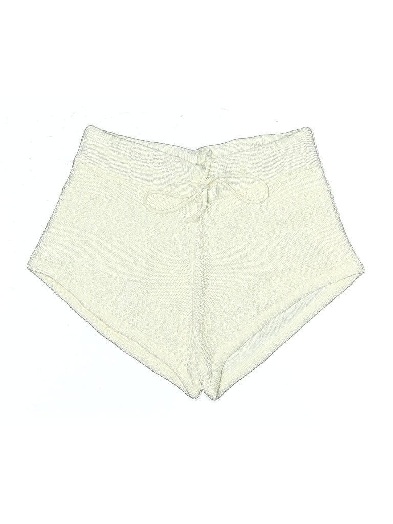 Venus 100% Acrylic Ivory Shorts Size S - photo 1